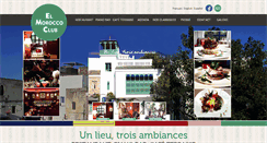 Desktop Screenshot of elmoroccoclub.ma